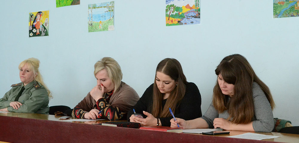 Представители УИИ Куйбышевского района г. Донецка приняли участие в заседании комиссии по защите прав ребенка