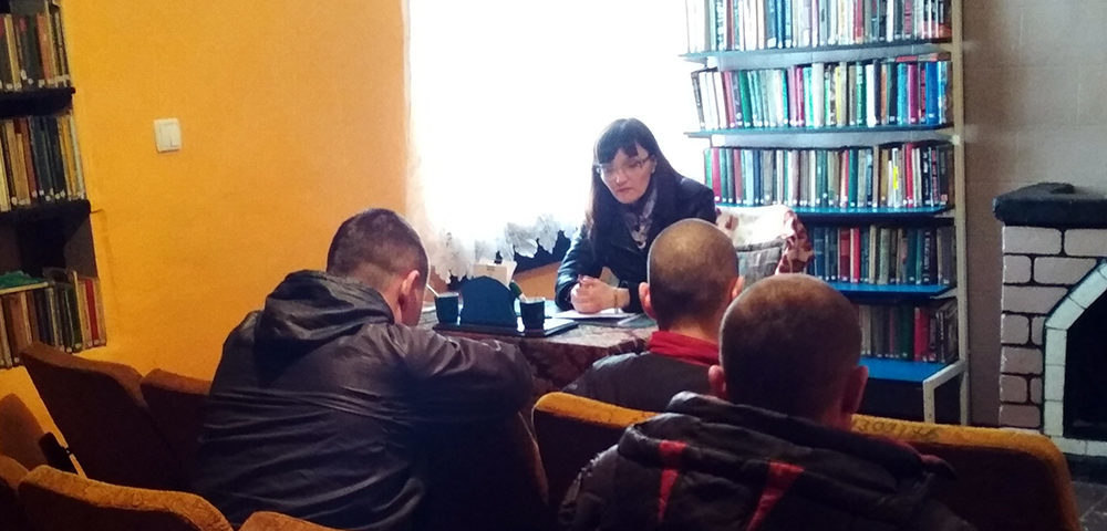 Никитовскую ИК посетила замдиректора Горловского городского центра занятости