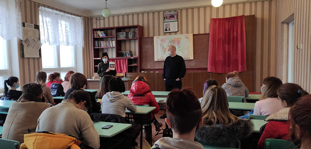 Сотрудники УИИ г. Горловки приняли участие в мероприятии по профилактике правонарушений среди студентов